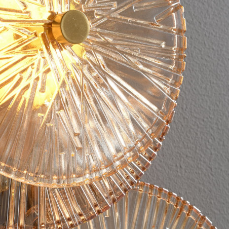 Kinkiet Luxio LED Bursztynowy | Step Into Design - Elegancja i Światło