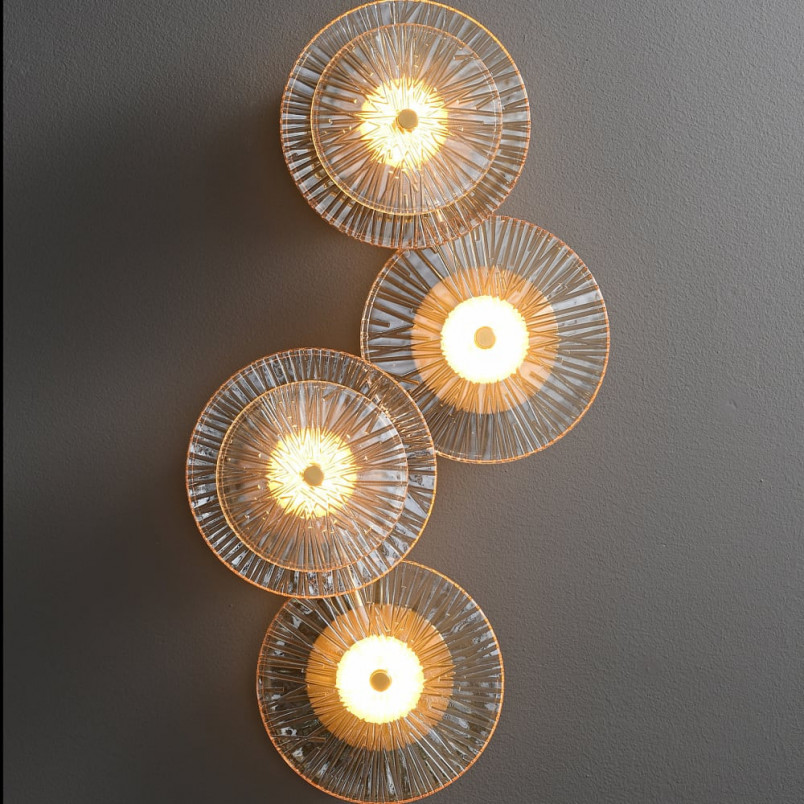 Kinkiet Luxio LED Bursztynowy | Step Into Design - Elegancja i Światło