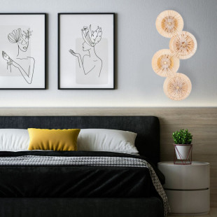 Kinkiet Luxio LED Bursztynowy | Step Into Design - Elegancja i Światło