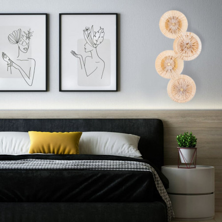 Kinkiet Luxio LED Bursztynowy | Step Into Design - Elegancja i Światło