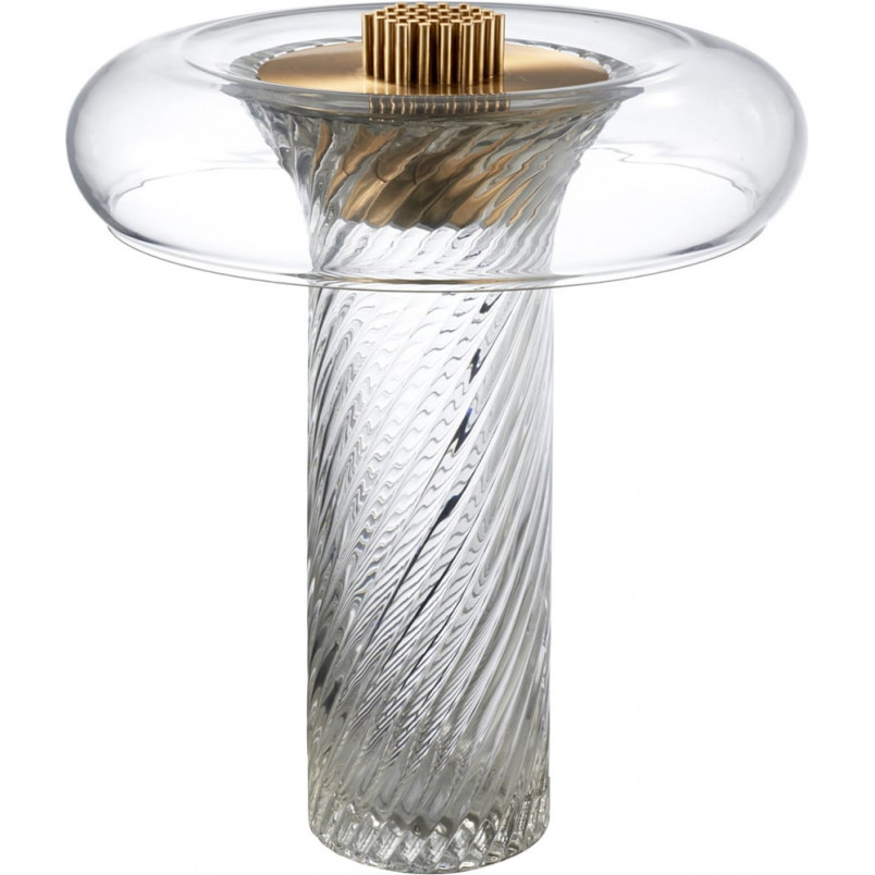 Lampa stołowa Claro | Szklana, Art Deco | Step Into Design
