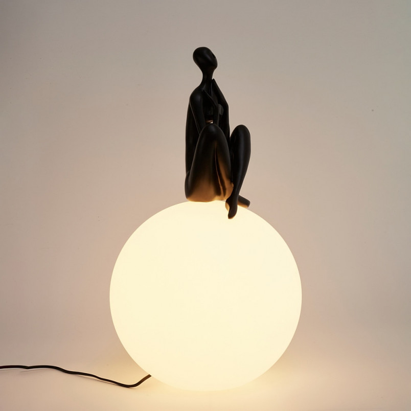 Lampa stołowa szklana Woman III | Step Into Design