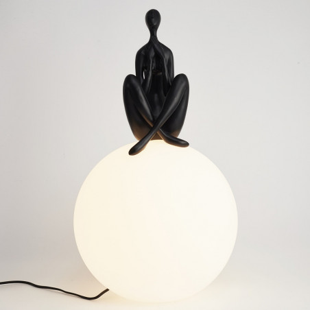 Lampa stołowa szklana Woman III | Step Into Design