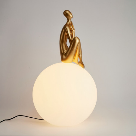 Lampa stołowa szklana Woman III - Step Into Design