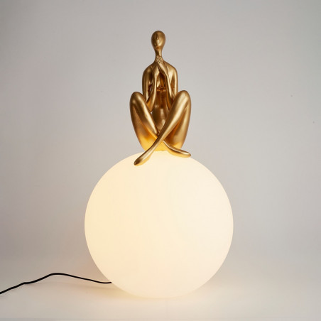 Lampa stołowa szklana Woman III - Step Into Design