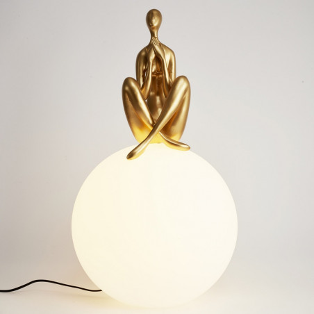 Lampa stołowa szklana Woman III - Step Into Design