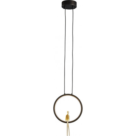 Lampa wisząca Amici LED czarna - Step Into Design