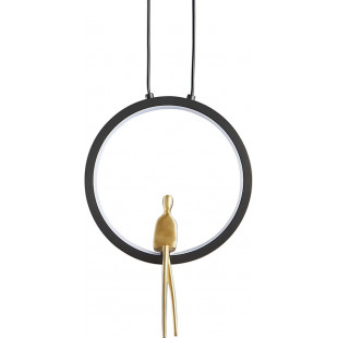 Lampa wisząca Amici LED czarna - Step Into Design