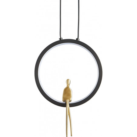 Lampa wisząca Amici LED czarna - Step Into Design