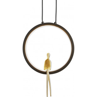Lampa wisząca Amici LED czarna - Step Into Design