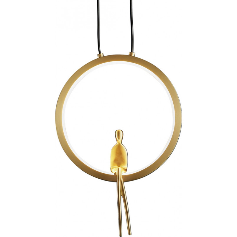 Lampa wisząca mosiężna Amici LED | Step Into Design
