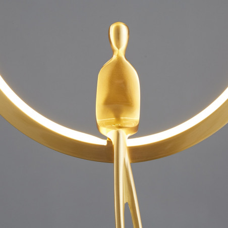 Lampa wisząca mosiężna Amici LED | Step Into Design