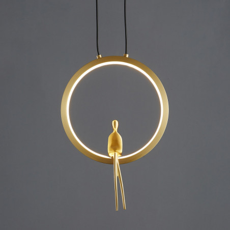 Lampa wisząca mosiężna Amici LED | Step Into Design