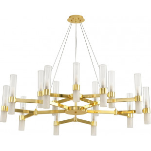 Żyrandol wiszący Candela XV 120cm biały / złoty Step Into Design