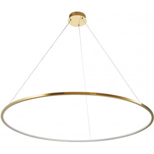 Lampa wisząca Circle Slim LED 120cm złota - Step Design