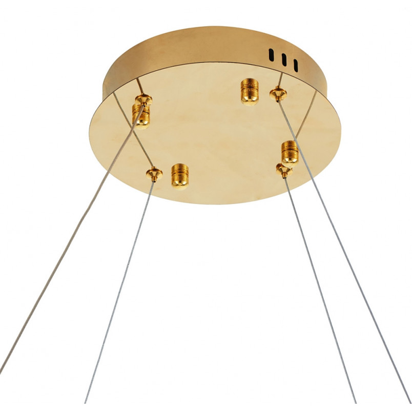 Lampa wisząca Circle Slim LED 120cm złota - Step Design