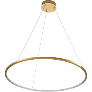 Lampa wisząca Circle Slim LED 80cm złota | Step Design