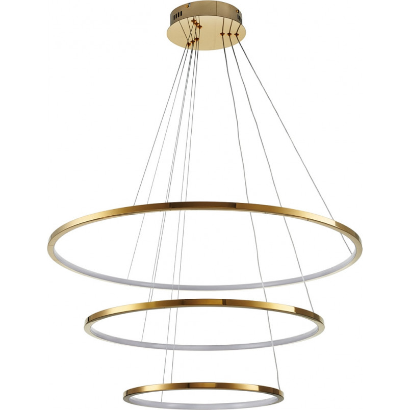 Lampa wisząca Circle Slim LED złota | Step Into Design