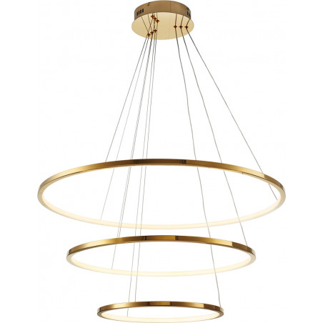 Lampa wisząca Circle Slim LED złota | Step Into Design