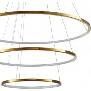Lampa wisząca Circle Slim LED złota | Step Into Design