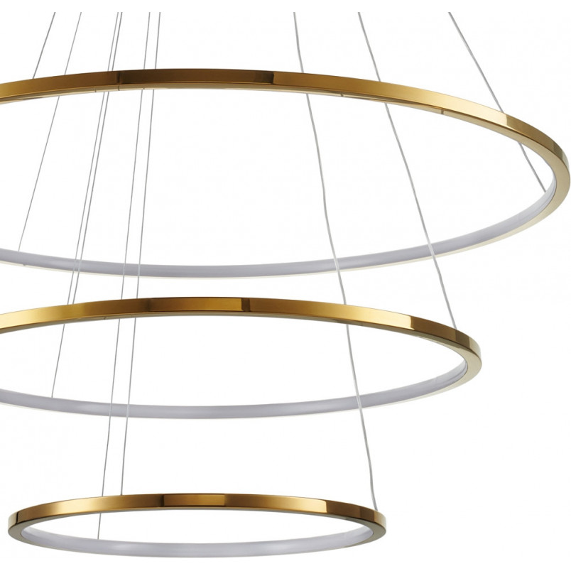 Lampa wisząca Circle Slim LED złota | Step Into Design