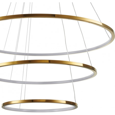 Lampa wisząca Circle Slim LED złota | Step Into Design