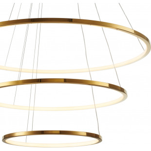 Lampa wisząca Circle Slim LED złota | Step Into Design