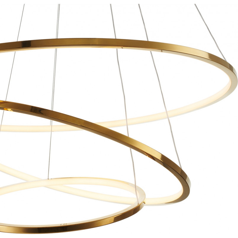 Lampa wisząca Circle Slim LED złota | Step Into Design