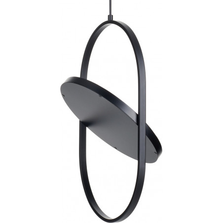 Lampa wisząca LED Elipse czarna - Step Into Design