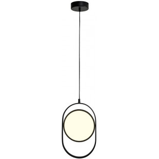 Lampa wisząca LED Elipse czarna - Step Into Design