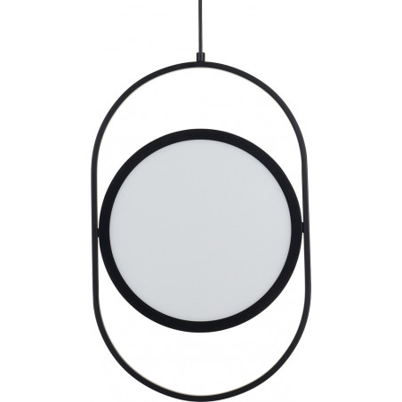 Lampa wisząca LED Elipse czarna - Step Into Design