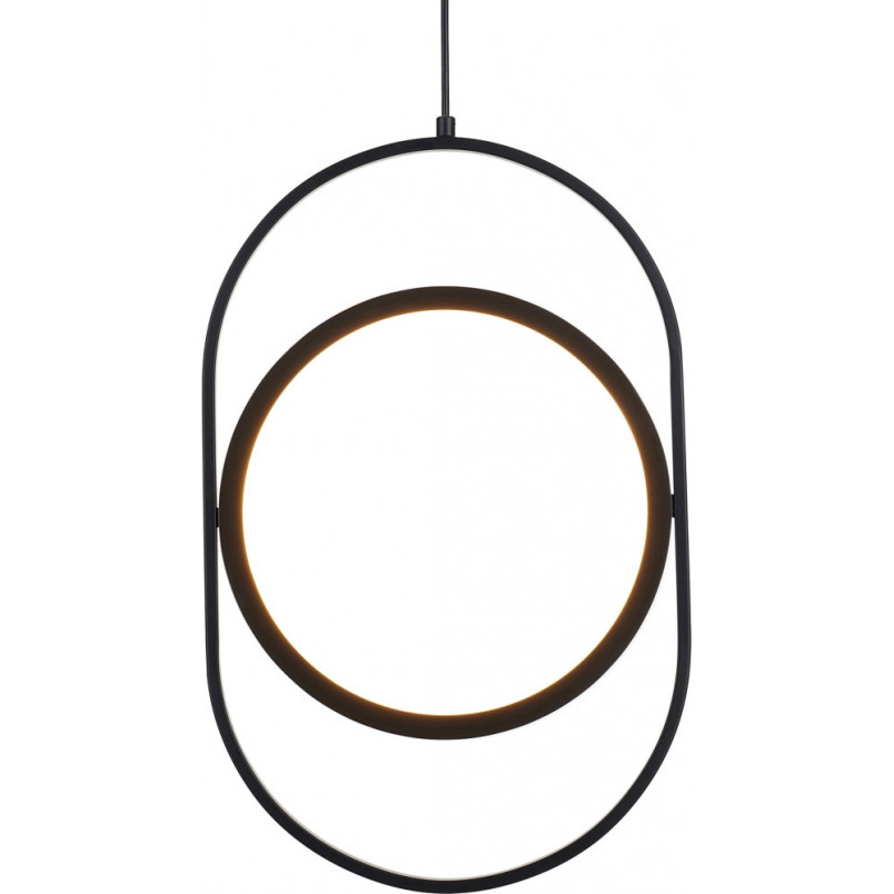 Lampa wisząca LED Elipse czarna - Step Into Design