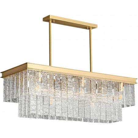 Żyrandol Szklany Iceland 100cm | Step Into Design