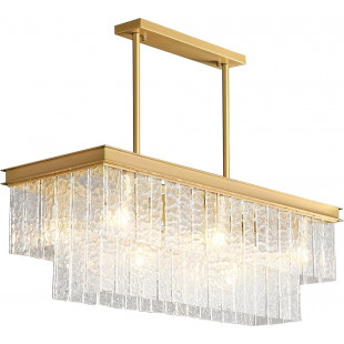 Żyrandol wiszący szklany Iceland 100cm Step Into Design