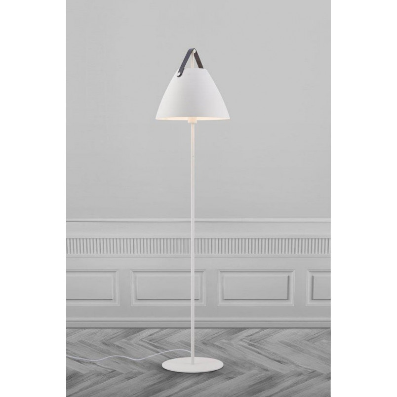 Lampa podłogowa Strap 36 biała | Design For The People