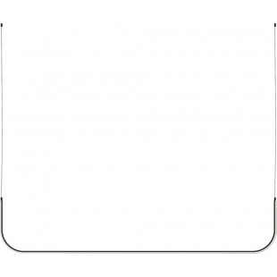 Lampa wisząca LED czarna Minima 80cm - Step Design