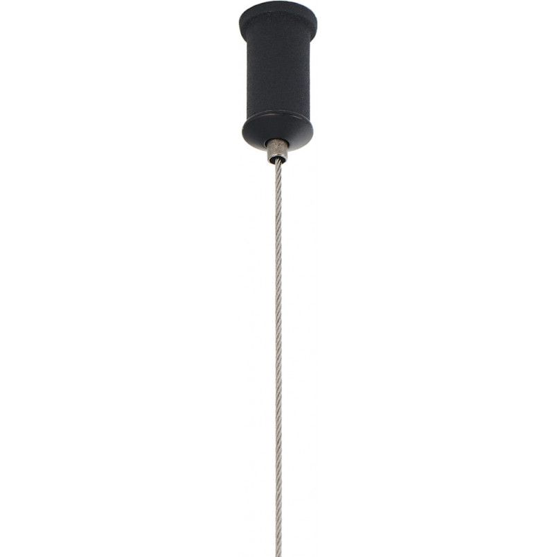 Lampa wisząca LED czarna Minima 80cm - Step Design