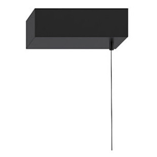 Lampa wisząca LED czarna Minima 80cm - Step Design