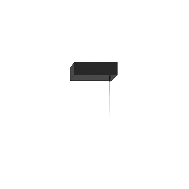 Lampa wisząca LED czarna Minima 80cm - Step Design