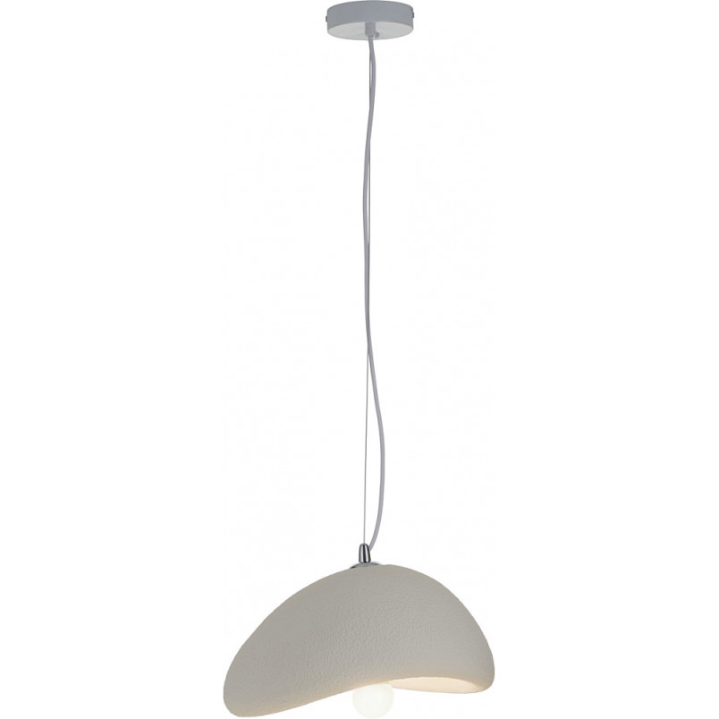 Lampa wisząca Japandi Stone biała | Step Into Design