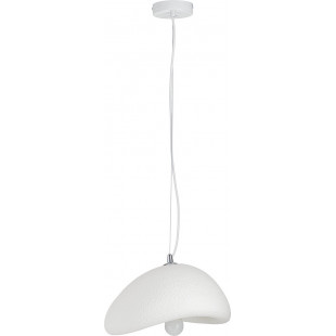 Lampa wisząca Japandi Stone biała | Step Into Design