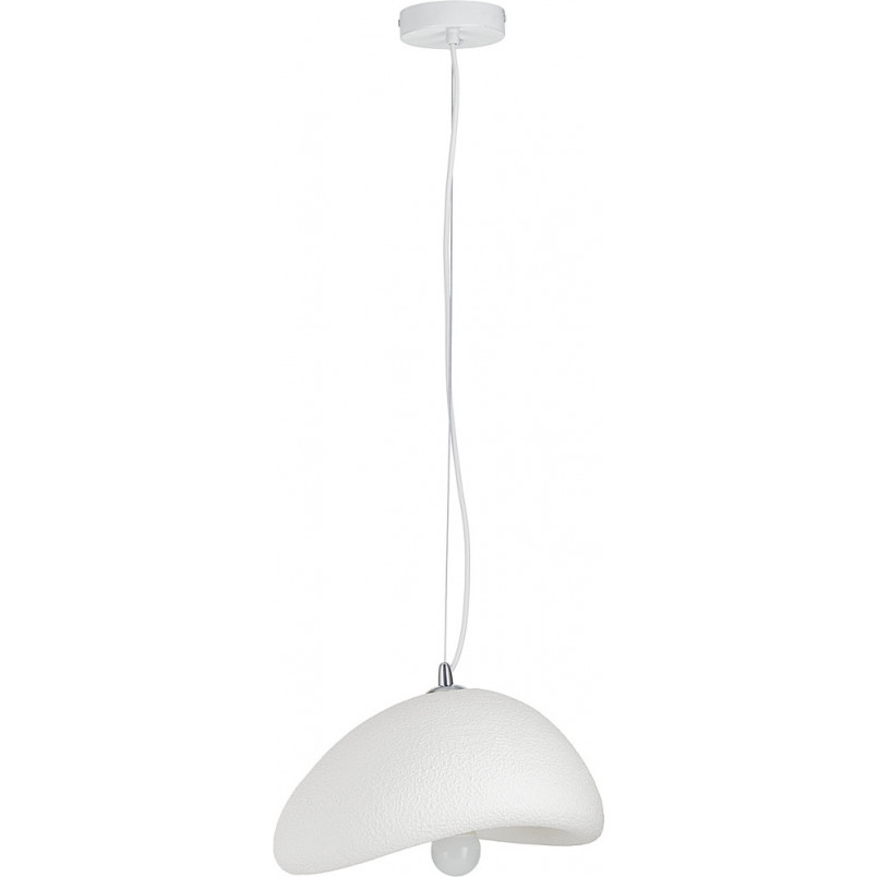 Lampa wisząca Japandi Stone biała | Step Into Design