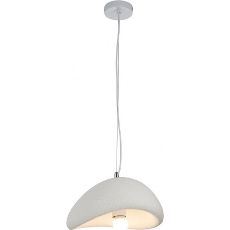Lampa wisząca Japandi Stone biała | Step Into Design