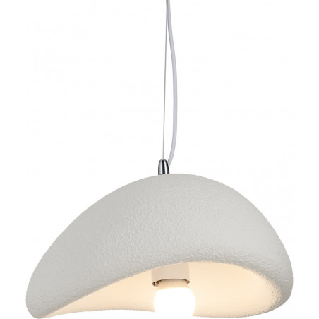 Lampa wisząca Japandi Stone biała | Step Into Design