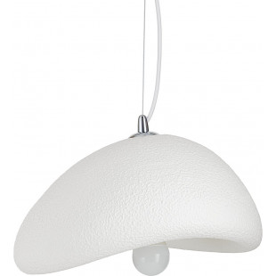 Lampa wisząca Japandi Stone biała | Step Into Design