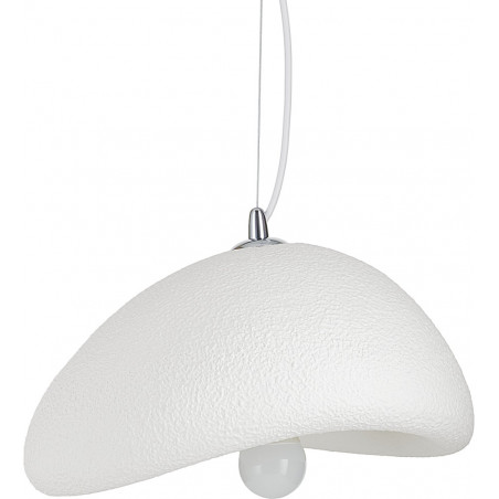 Lampa wisząca Japandi Stone biała | Step Into Design