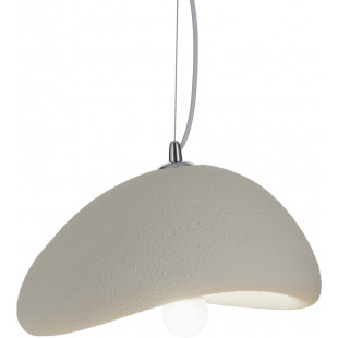 Lampa wisząca Japandi Stone biała | Step Into Design