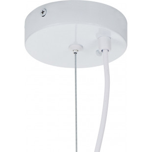 Lampa Wisząca Japandi Stone 40cm Biała | Step Into Design