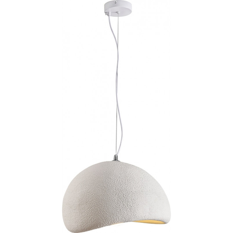 Lampa wisząca Japandi Stone 60cm biała - Step Into Design