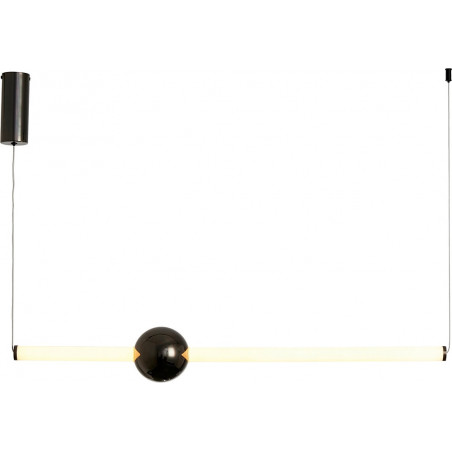 Lampa wisząca LED O-line czarna 93cm | Step Design